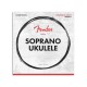 Juego de Cuerdas Fender para Ukelele Soprano