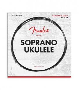 Jogo de Cordas Fender para Ukulele Soprano
