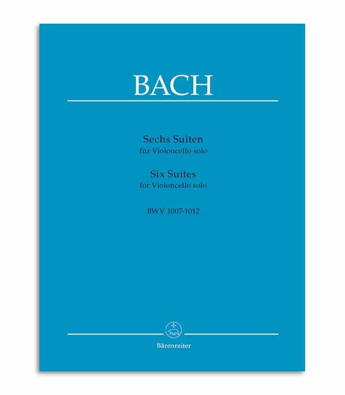 Portada del libro Bach 6 Suítes para Violonchelo 