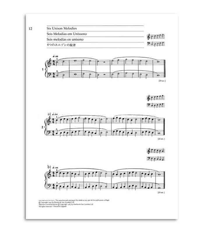 Book Béla Bartók Mikrokosmos Vol 1 BOH21080