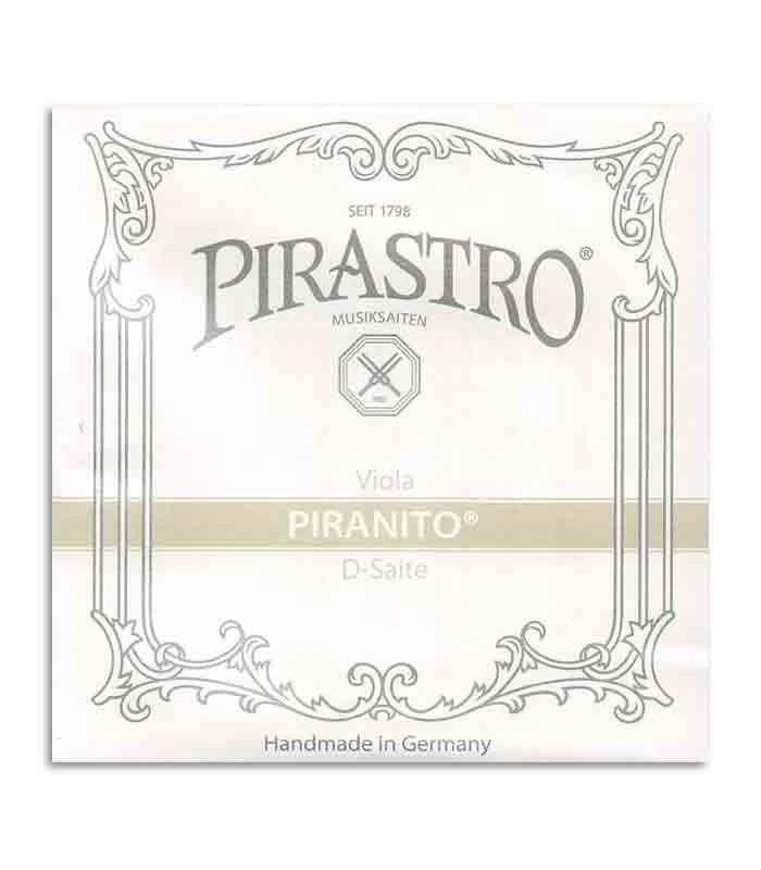 Corda Individual Pirastro Piranito 625200 Ré para Viola 4/4