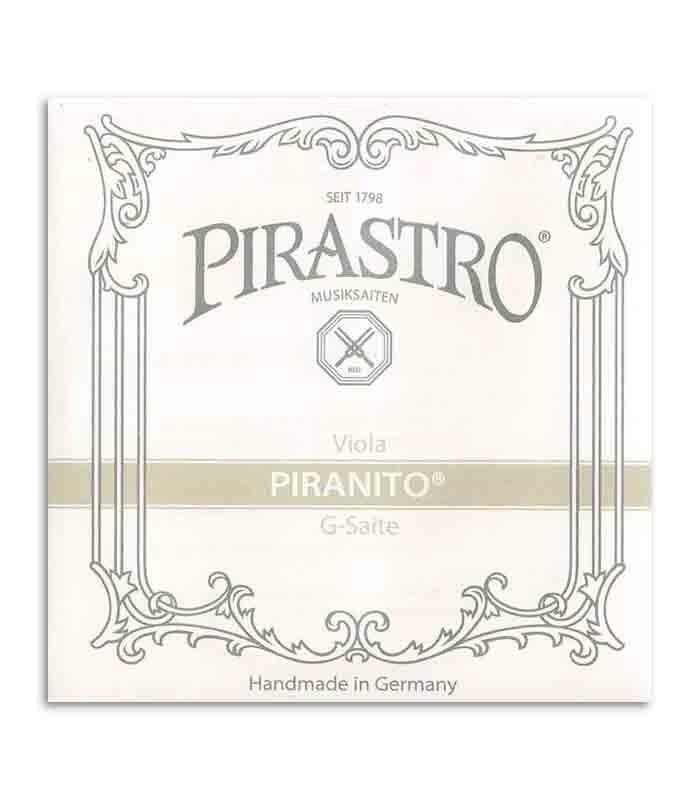 Corda Individual Pirastro Piranito 625340 Sol para Viola 3/4 ou 1/2