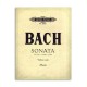 Bach Sonata nº 3 C Major for Violin Edition Peters