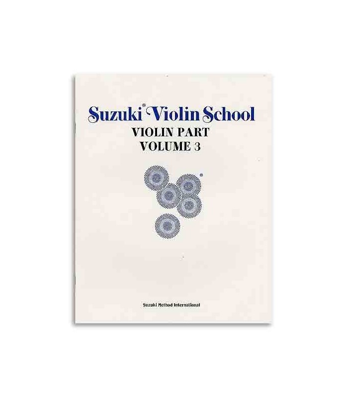 Suzuki Violin School Vol 3 com CD | Método violino | Salão Musical