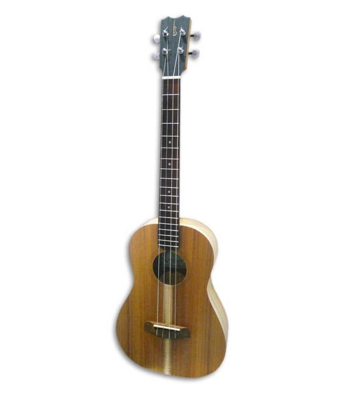Foto a 3/4 do ukulele barítono APC BS 