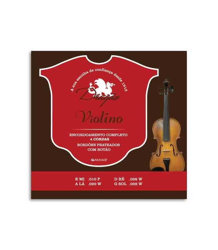 Dragão Violin String Set 033 4 Strings
