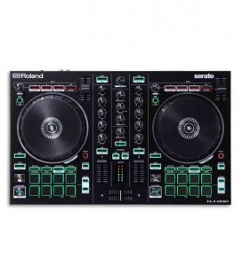Foto superior do controlador Roland DJ-202