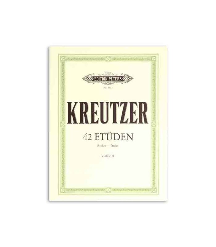 Kreutzer 42 Estudios para Violín Peters