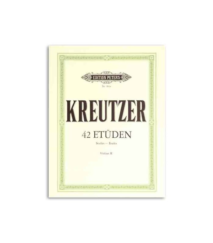 Kreutzer 42 Studies for Violin Peters
