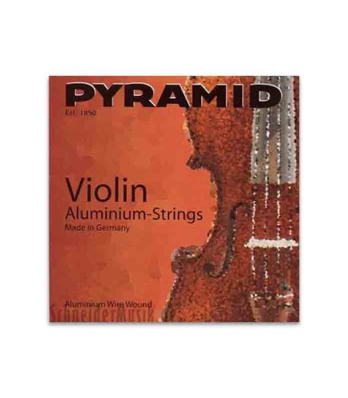 Pyramid Violin Strings Set 100100 Aluminium 4/4
