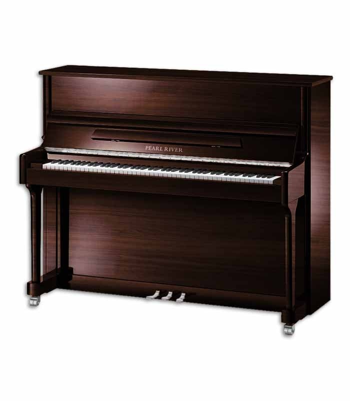 El piano vertical AEU118S PW Classic tiene un aspecto contemporáneo y un sonido potente, con gran alcance y definición.