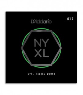 Corda Individual DAddario NYNW017 017W Bordão para Guitarra Elétrica