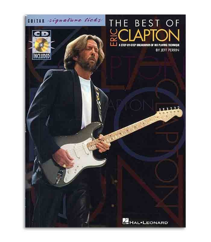 Tapa del libro The Best Of Eric Clapton Signature Licks