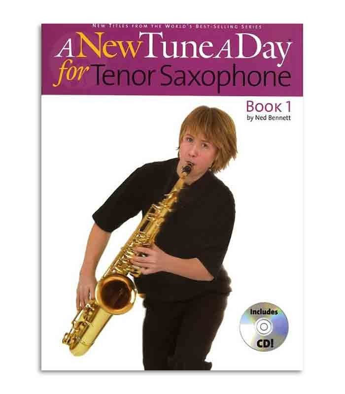 A New Tune a Day Tenor Sax Book CD Método saxofone Salão Musical