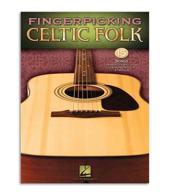 Capa do livro Fingerpicking Celtic Folk 15 Songs