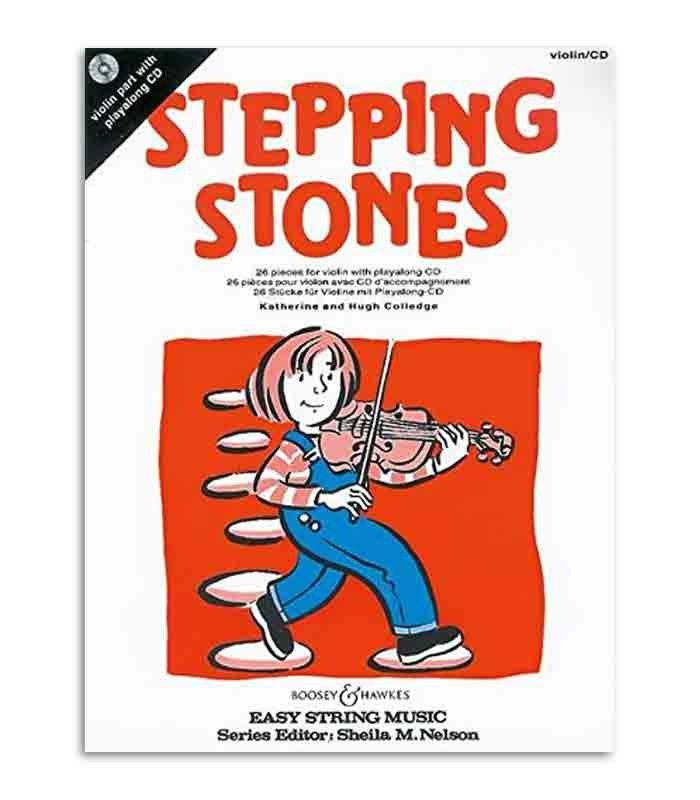 Tapa del libro Stepping Stones 26 Piezas Violin 