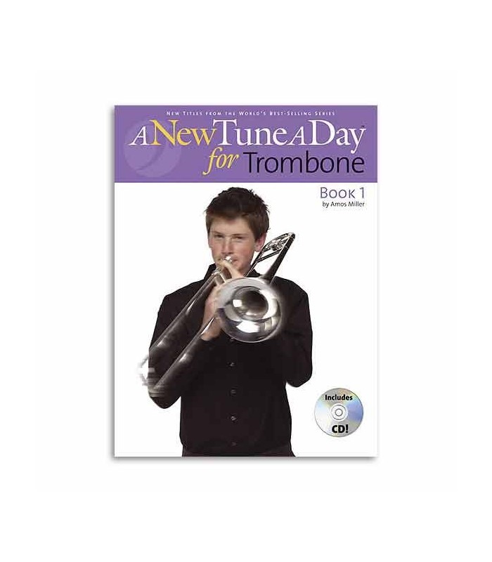 A Tune A Day Trombone Book1 Clave Fá Método trombone Salão Musical