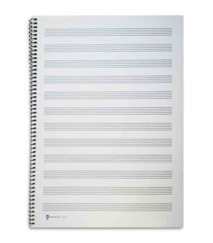 Caderno Pautado 12 Pautas Alto 2512