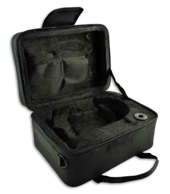 Photo of the John Packer Pocket Trumpet JP159 B Flat case interior