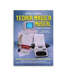 Capa do livro Teoria Mágica Musical de Eurico Cebolo