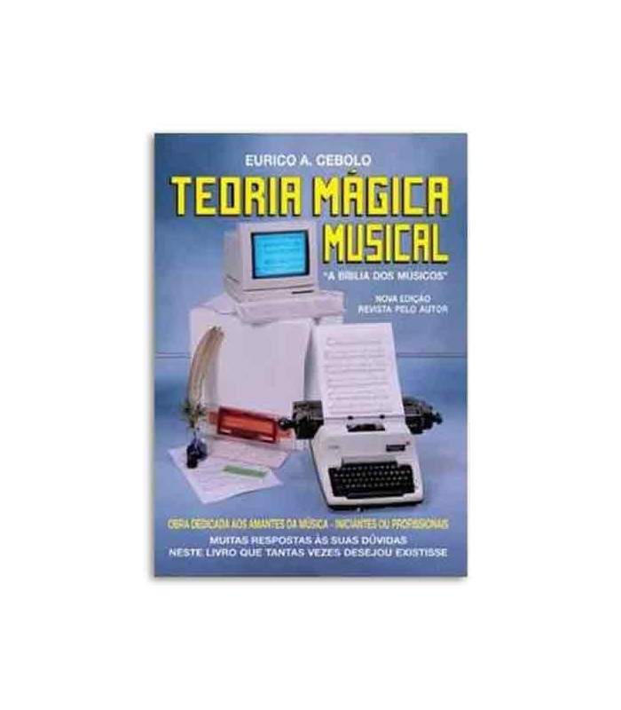 Capa do livro Teoria Mágica Musical de Eurico Cebolo