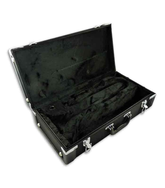 Open case for John Packer Trumpet JP151S 