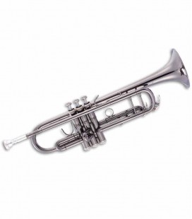 Trompete John Packer JP251SWB Si Bemol Preto Antigo com Estojo