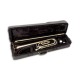 Estuche abierto con Trombón de Varas Tenor John Packer JP133LR foto del instruento