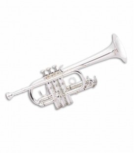 Trompeta John Packer JP257SWS Ré Mi Bemol Plateado con Estuche