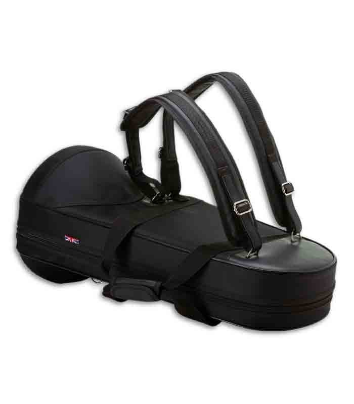 Foto do estojo com correias do Fliscorne John Packer JP275SWS