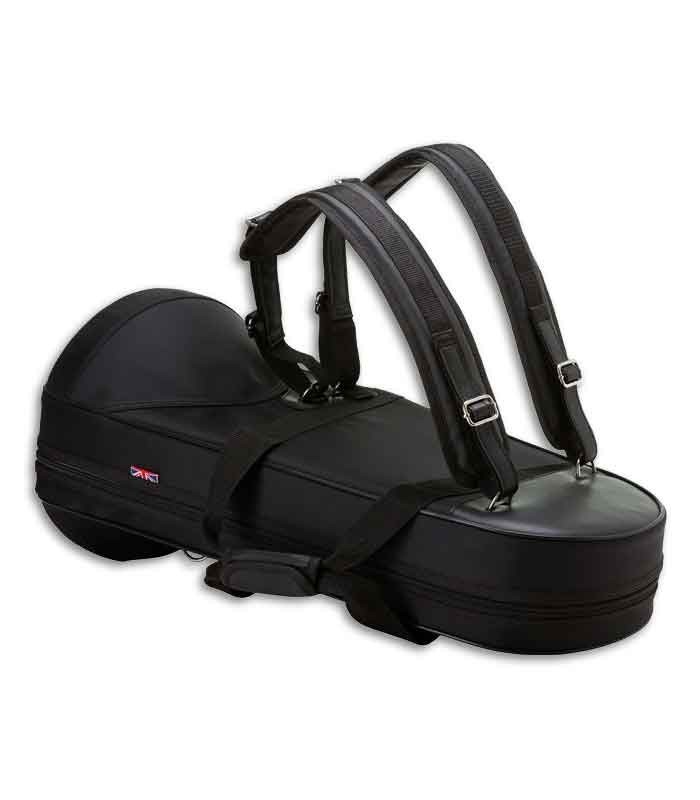 Foto del estuche con correas del Fliscorno John Packer JP275SW