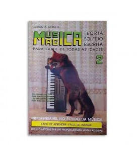 Capa do método Música Mágica 2 de Eurico Cebolo 