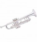Trompeta John Packer JP251SRWS Si Bemol Plateada y Cobre Rosa con Estuche