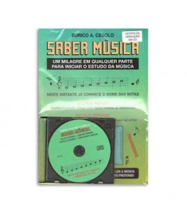 Livro Eurico Cebolo SMUS Método Saber Música com CD