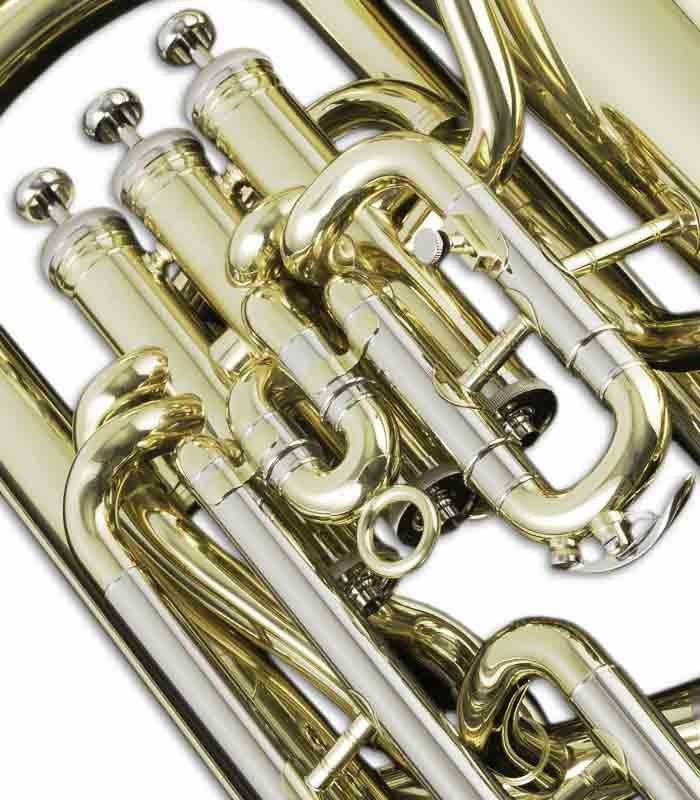 Photo of the John Packer Euphonium JP274 pistons