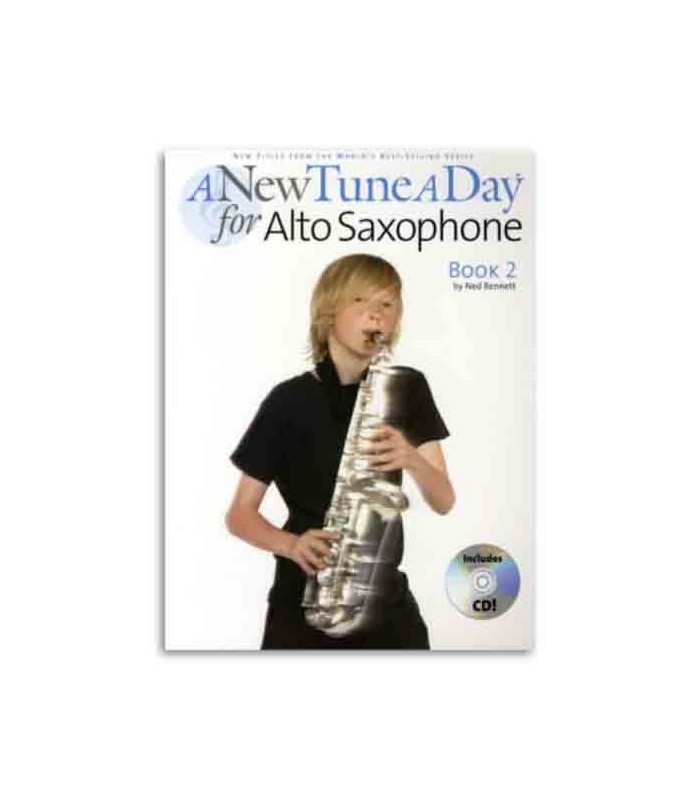 Cover of method A New Tune a Day for Alto Saxophone Book 2