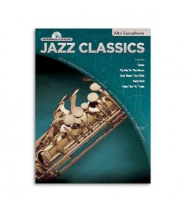 Libro Music Sales HLE90003067 Jazz Classics Instant Play Along Sax Alto