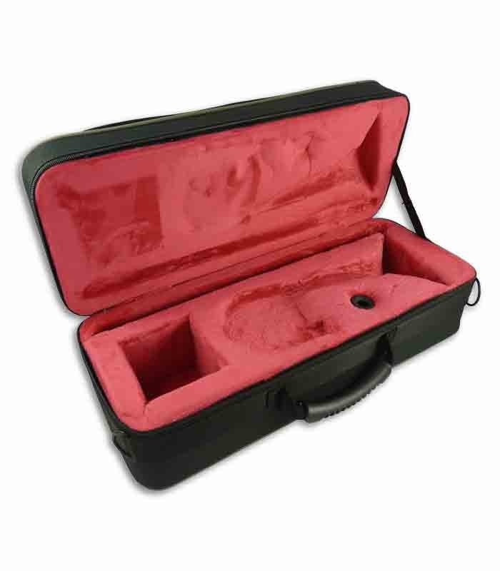 Photo of the John Packer Soprano Trombone JP039 case interior