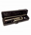 Photo of the John Packer Tenor Trombone JP133MLR inside the case