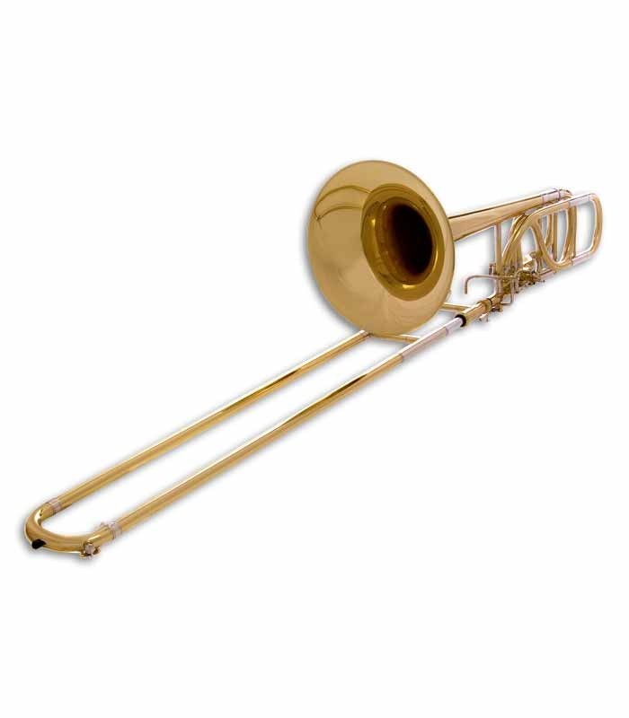 Foto do Trombone de Varas Baixo John Packer JP232 de frente e em três quartos