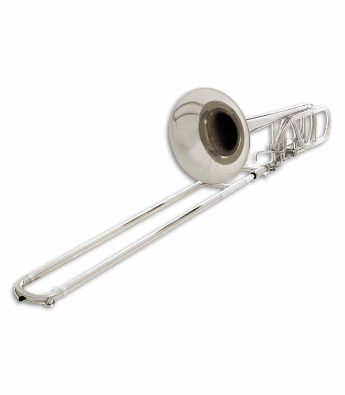 Foto del Trombón de Varas Bajo John Packer JP232S de frente y en trés cuartos