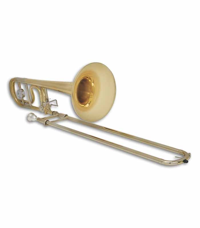 Foto del Trombón de Varas Bajo John Packer JP233 Rath de frente y en trés cuartos