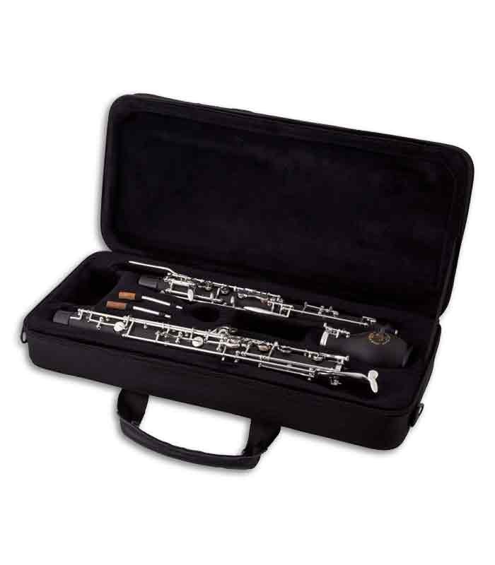 Photo of the John Packer Cor Anglais JP282C inside the case