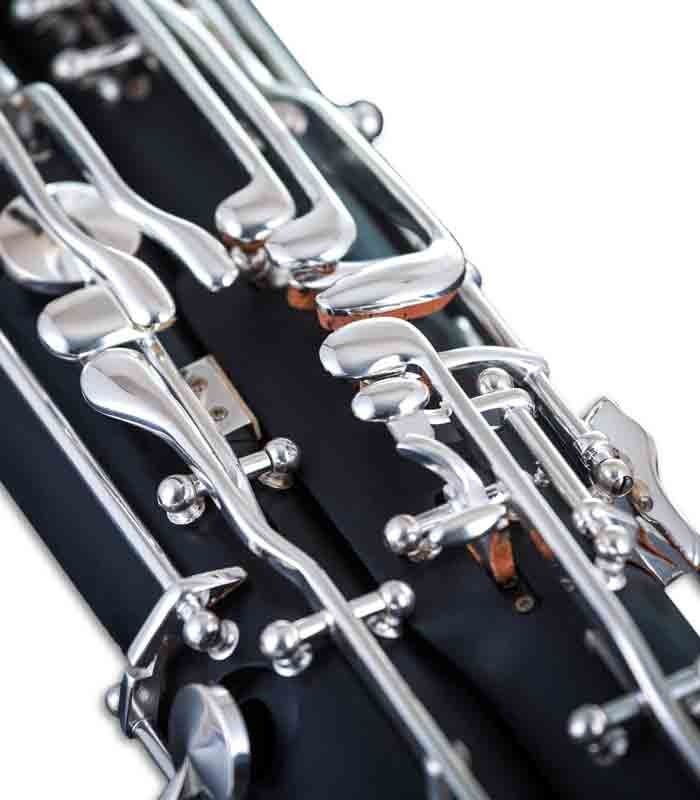 Photo detail of the John Packer Bassoon JP291 keys