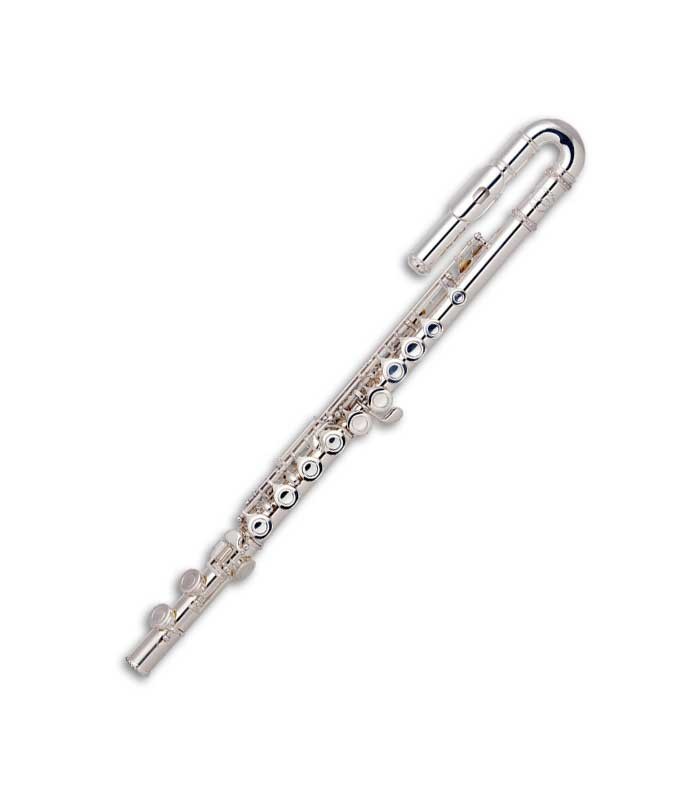 Photo of John Packer Flute JP011CH curved head installed