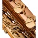 Foto detalhe das chaves do Saxofone Barítono John Packer J044