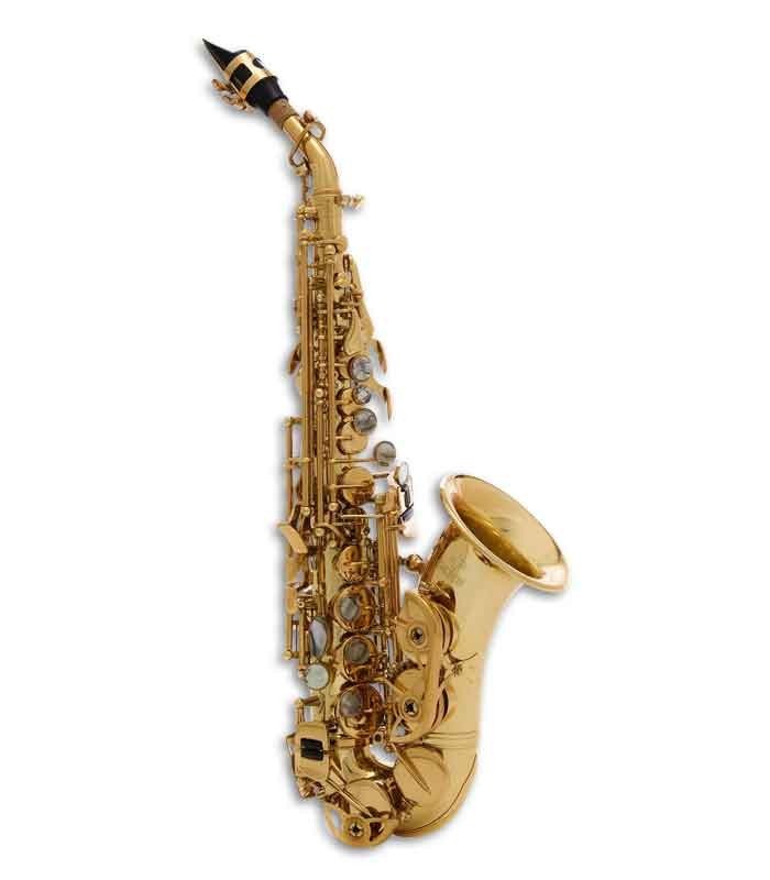 Foto do Saxofone Soprano Curvo John Packer JP043CG
