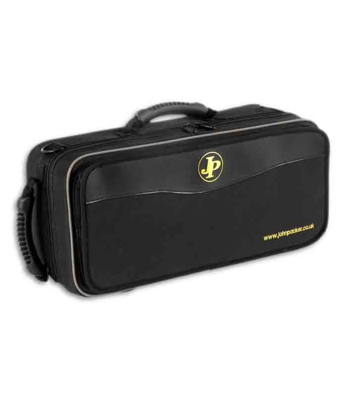 Foto del estuche del Saxófono Soprano John Packer JP043G