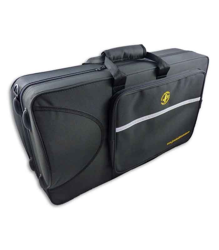 Foto do estojo do Saxofone Trompa John Packer JP072S