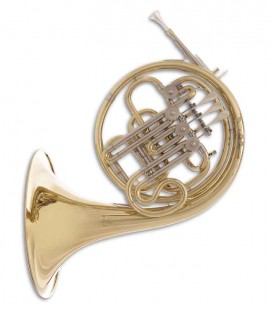 Trompa Harmonia John Packer JP163 Fá/Si Bemol Dourado com Estojo